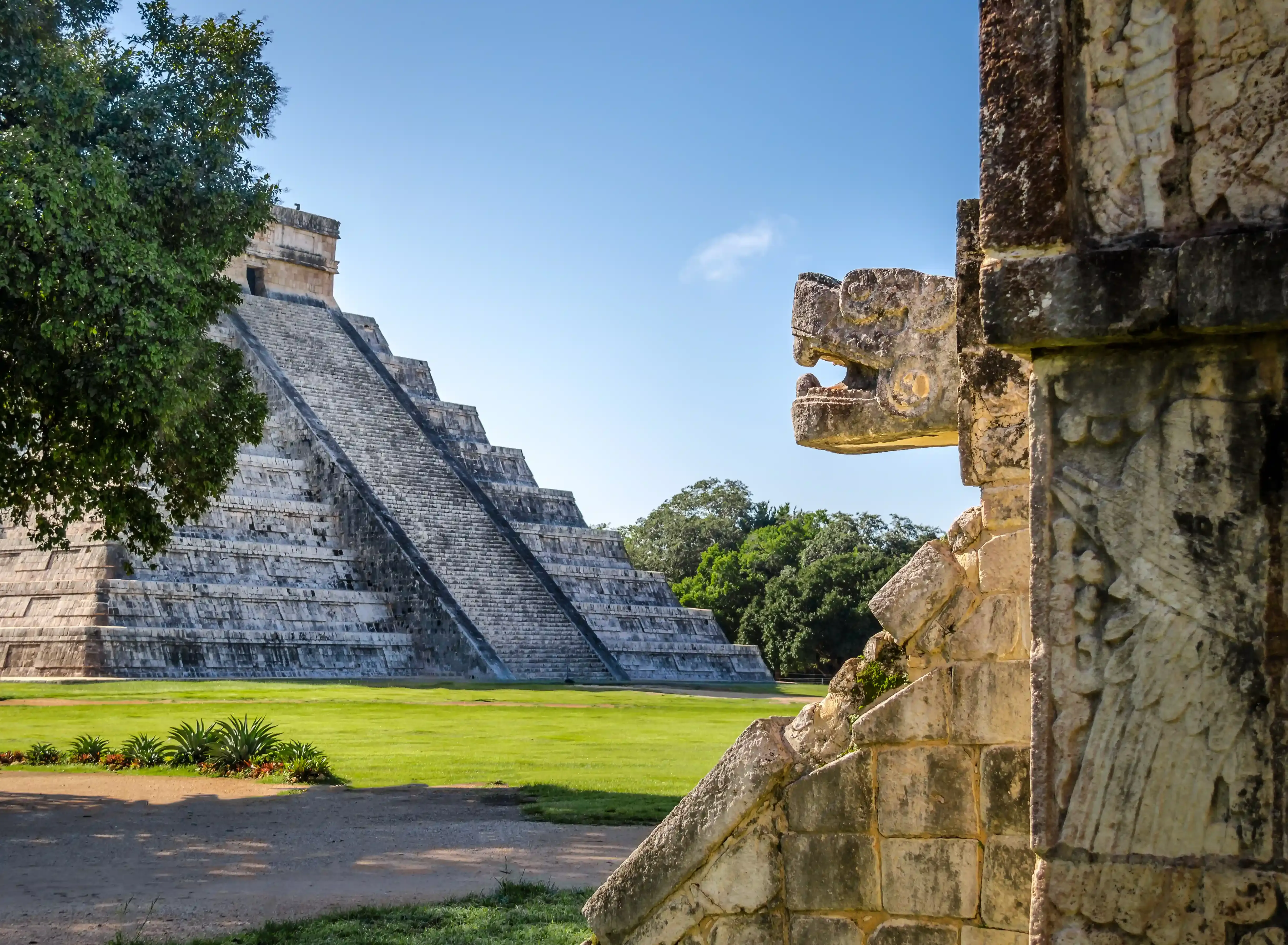 imagen de chichen itza en Yucatán