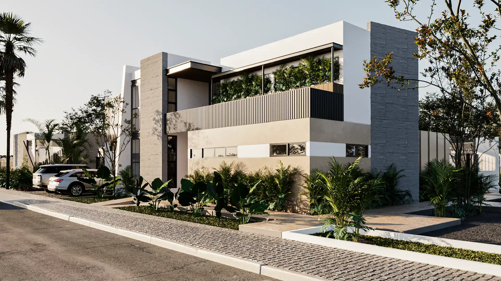 Render de la casa romeo