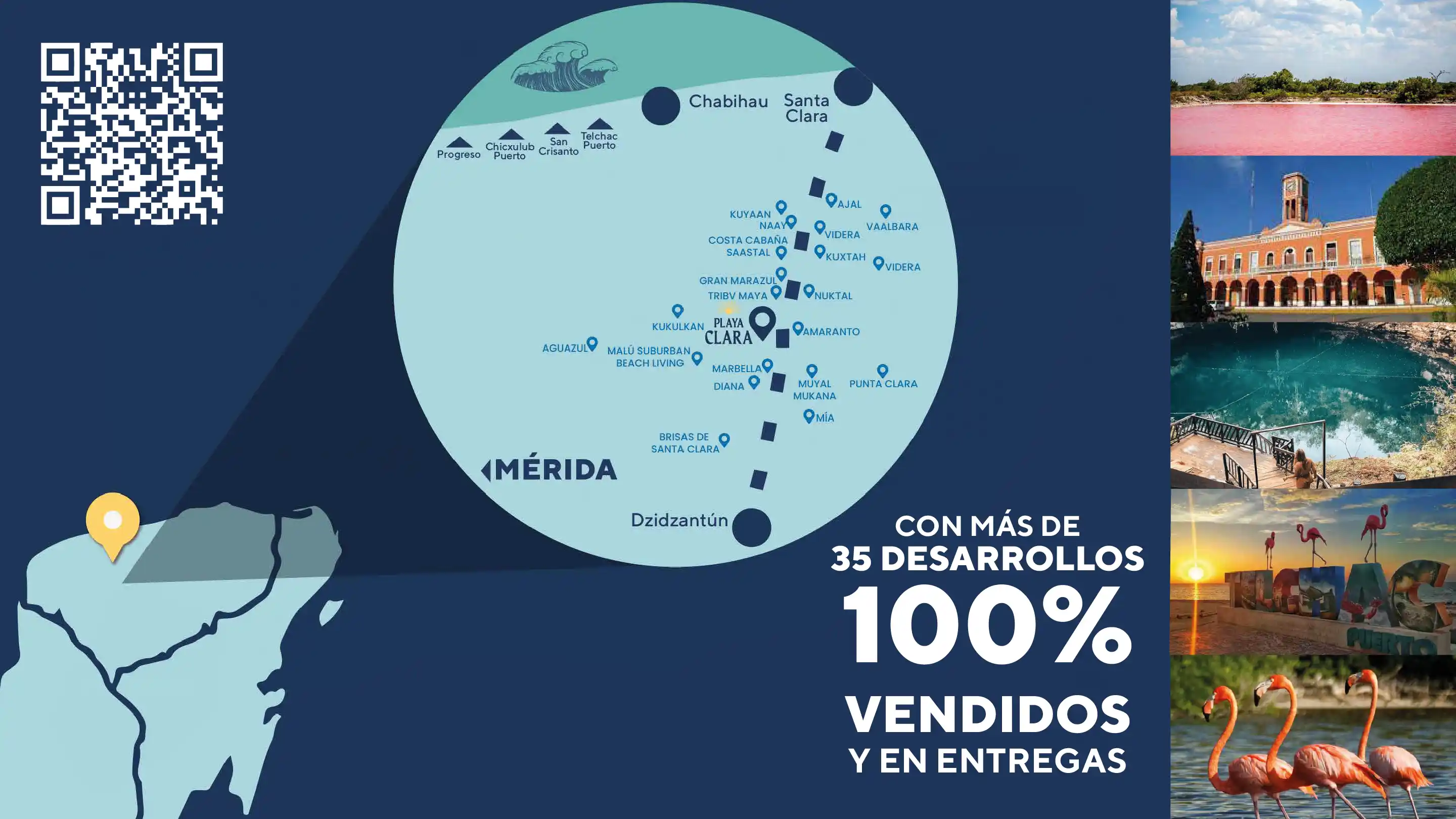 Con mas de 35 desarrollos 100% vendidos y entregadas