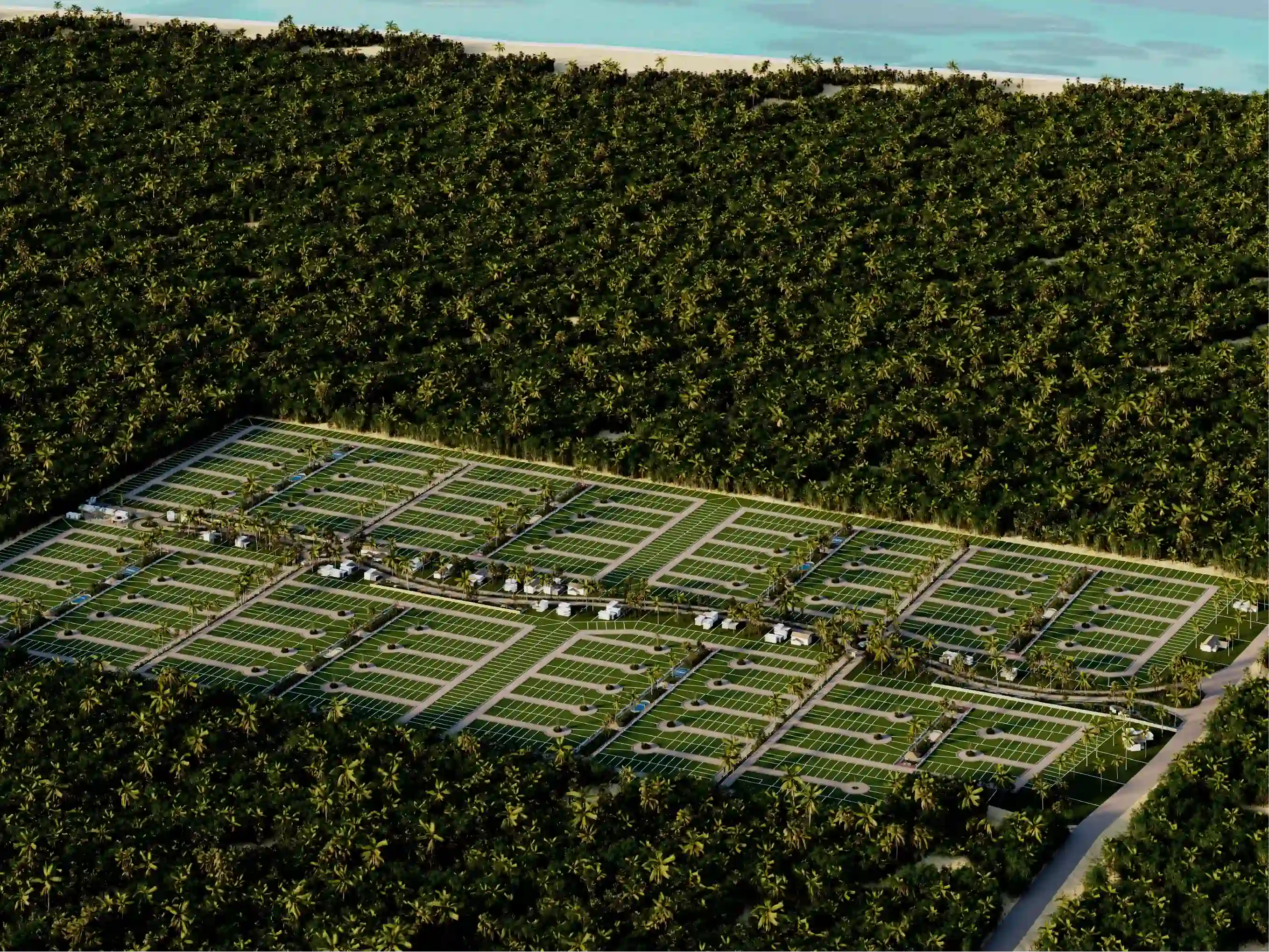 Imagen del master plan de playar